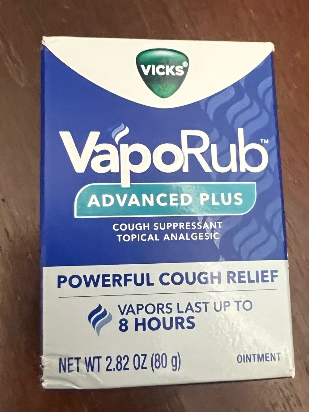 Vicks VapoRub Advanced Plus Ointment - Blue